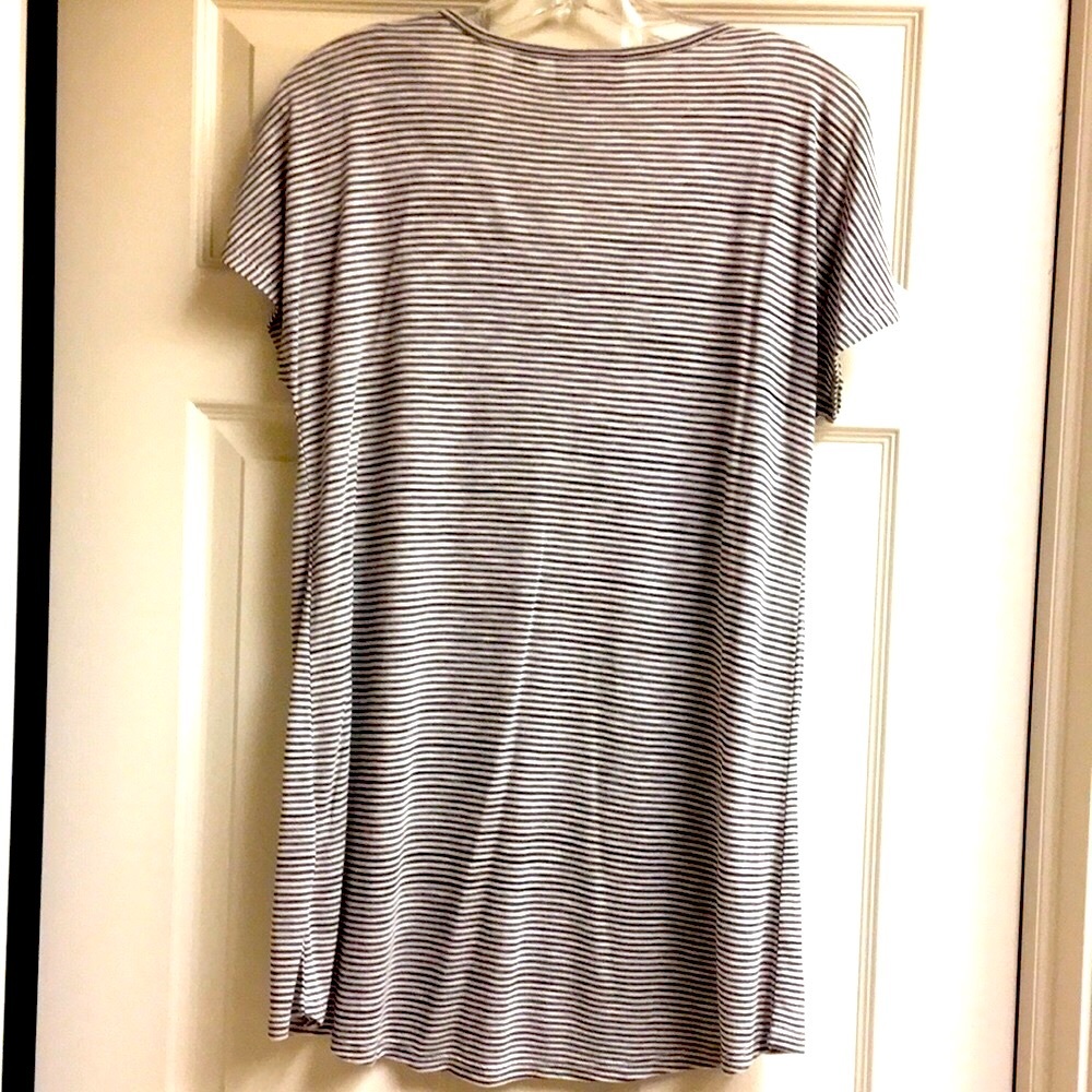 Striped Beaded Tunic Tee - Picture 4 of 6
